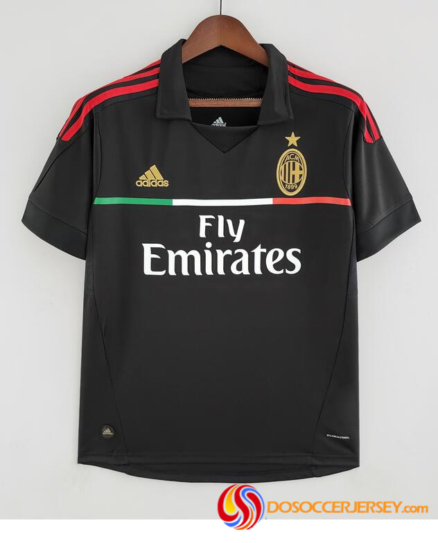 AC Milan 2011/12 Third Retro Shirt Soccer Jersey