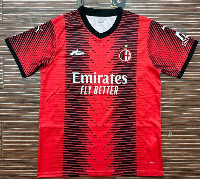 AC Milan 2023/24 Home Concept Version Replica Shirt Soccer Jersey