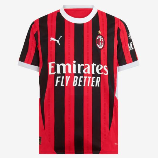 AC Milan 2024/25 Home Shirt Soccer Jersey