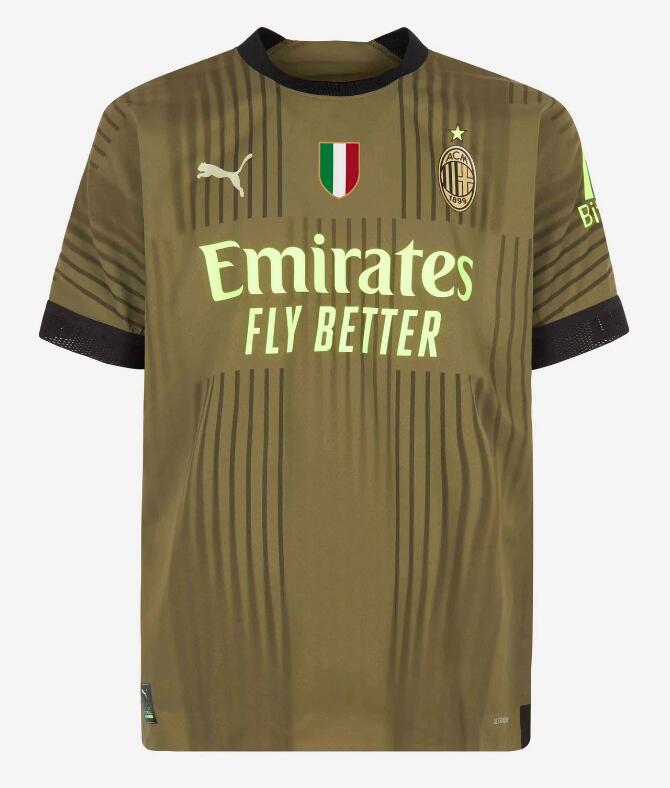 AC Milan 2022/23 Third Match Version Shirt Soccer Jersey