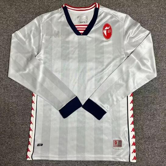 Bari 2024/25 Special Long Sleeved Grey Shirt Soccer Jersey