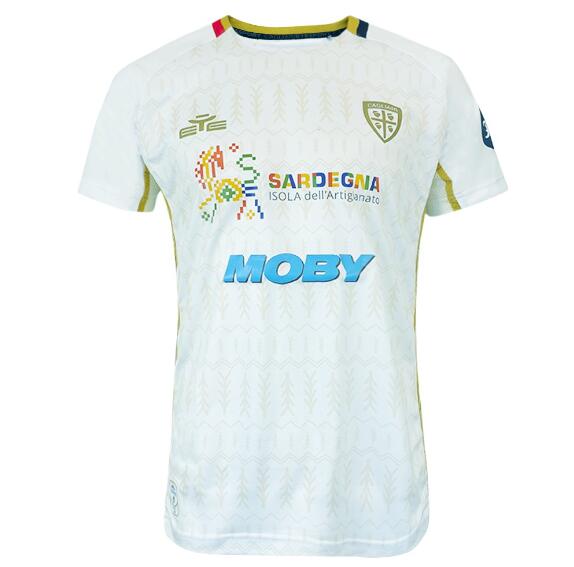 Cagliari Calcio 2024/25 Away Shirt Soccer Jersey