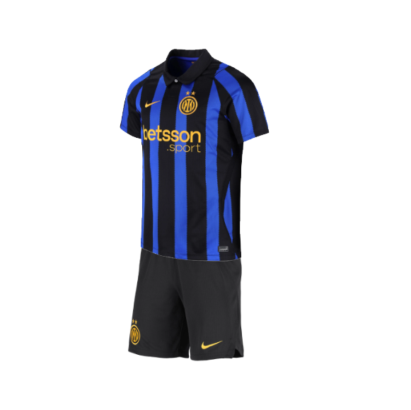 Inter Milan 2026/27 Home Kids Soccer Kit Team Shirt And Shorts