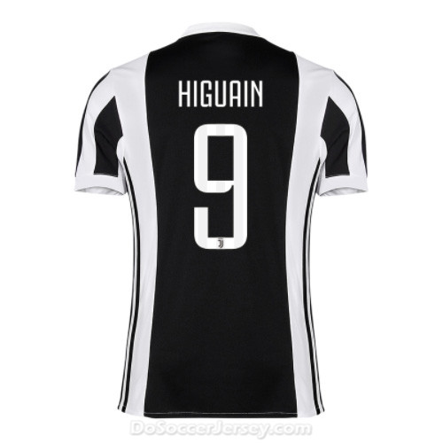 Juventus 2017/18 Home HIGUAIN #9 Shirt Soccer Jersey