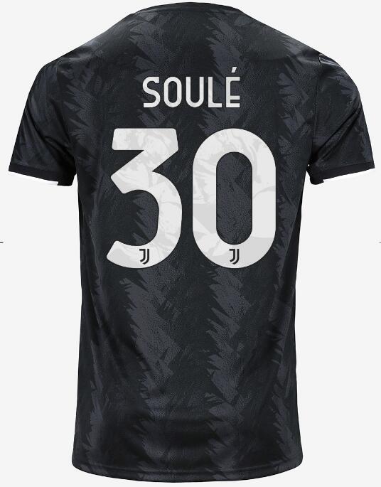 Juventus 2022/23 Away 30 SOULÉ Shirt Soccer Jersey
