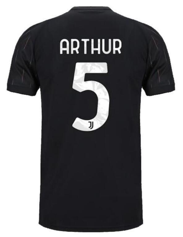 Juventus 2021/22 Away 5 ARTHUR Shirt Soccer Jersey