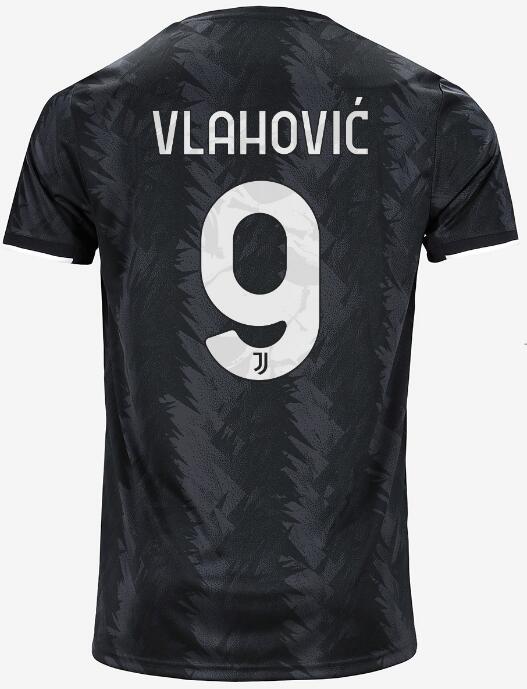 Juventus 2022/23 Away 9 VLAHOVIĆ Shirt Soccer Jersey