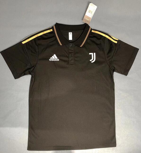 Juventus 2022/23 Black Polo Shirt