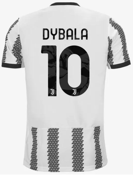 Juventus 2022/23 Home 10 Dybala Shirt Soccer Jersey