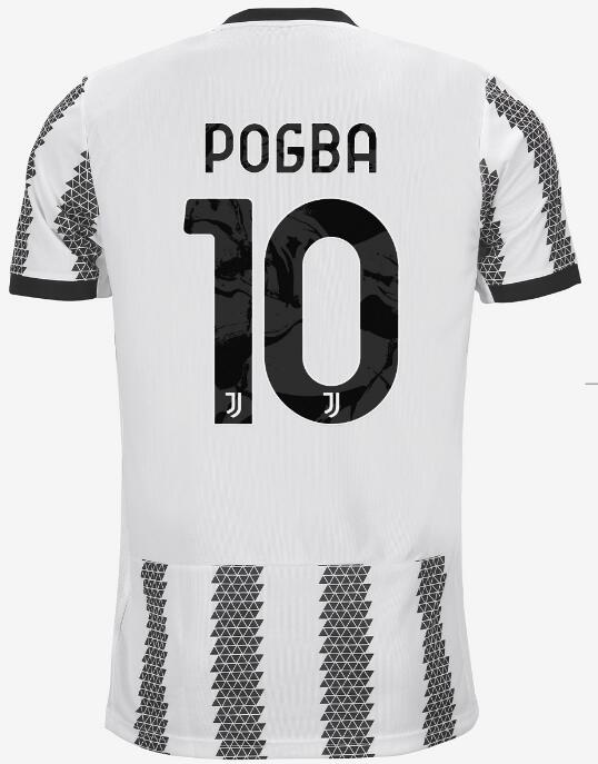 Juventus 2022/23 Home 10 POGBA Shirt Soccer Jersey