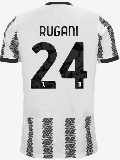Juventus 2022/23 Home 24 RUGANI Shirt Soccer Jersey