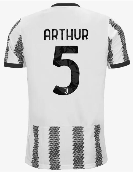 Juventus 2022/23 Home 5 Arthur Shirt Soccer Jersey