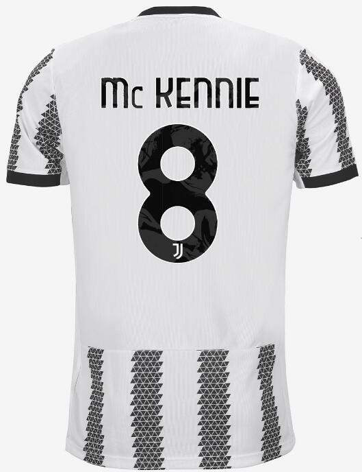Juventus 2022/23 Home 8 MCKENNIE WESTON Shirt Soccer Jersey