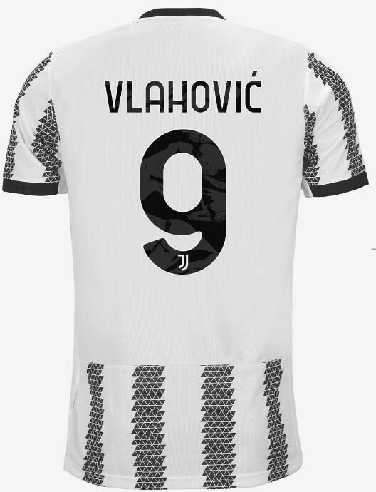 Juventus 2022/23 Home 9 VLAHOVIĆ Shirt Soccer Jersey