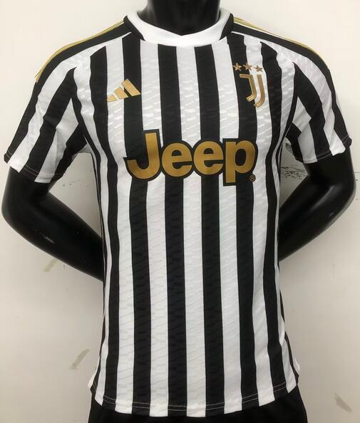 Prediction Juventus 2023/24 Home Match Version Shirt Soccer Jersey (No Final Version)