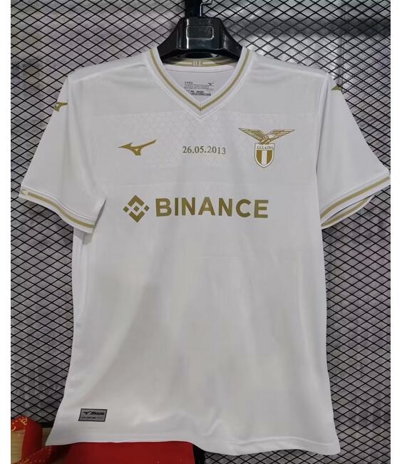 Lazio 2023/24 Anniversary 10th White Shirt Soccer Jersey