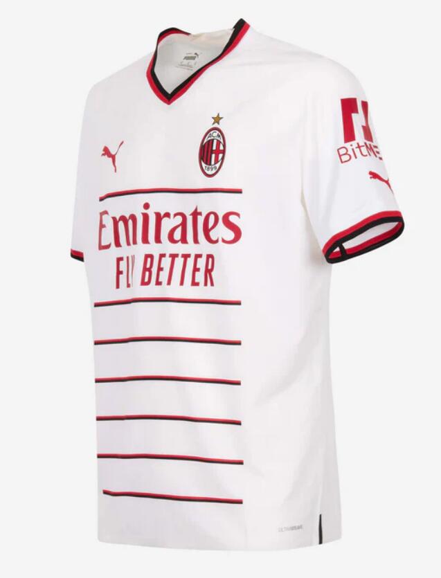 AC Milan 2022/23 Away Match Version Shirt Soccer Jersey