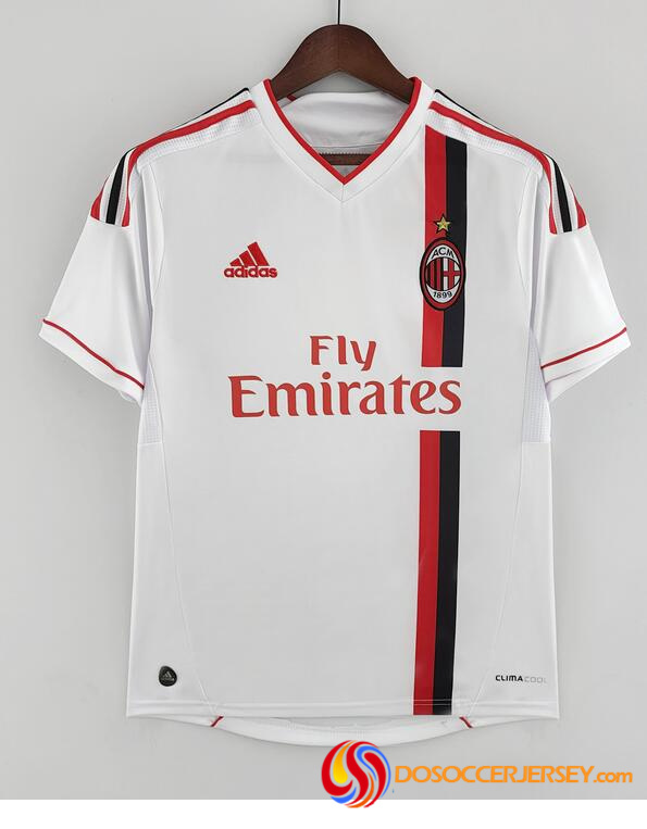AC Milan 2011/12 Away Retro Shirt Soccer Jersey