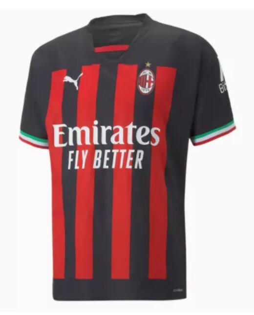 AC Milan 2022/23 Home Shirt Soccer Jersey