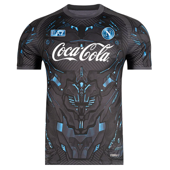 Napoli 2025/26 Black Training Shirt