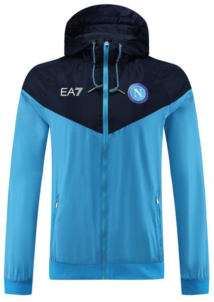 Napoli 2022/23 Blue Windbreaker Jacket