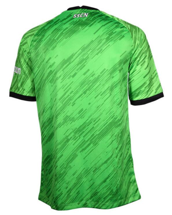 Napoli 2022/23 Goalkeeper Green Shirt Soccer Jersey