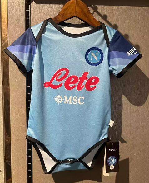 Napoli 2022/23 Home Infant Baby Shirt Soccer Jersey Kit