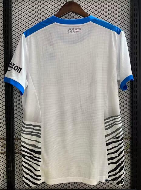 Napoli 2022/23 Souvenir Maradona White Shirt Soccer Jersey