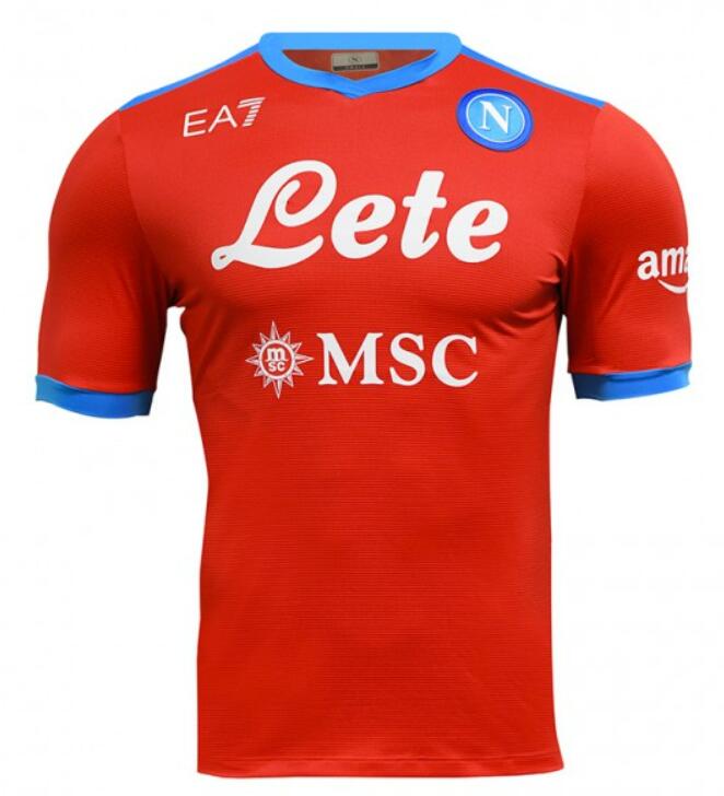 Napoli 2021/22 Fourth Shirt Soccer Jersey