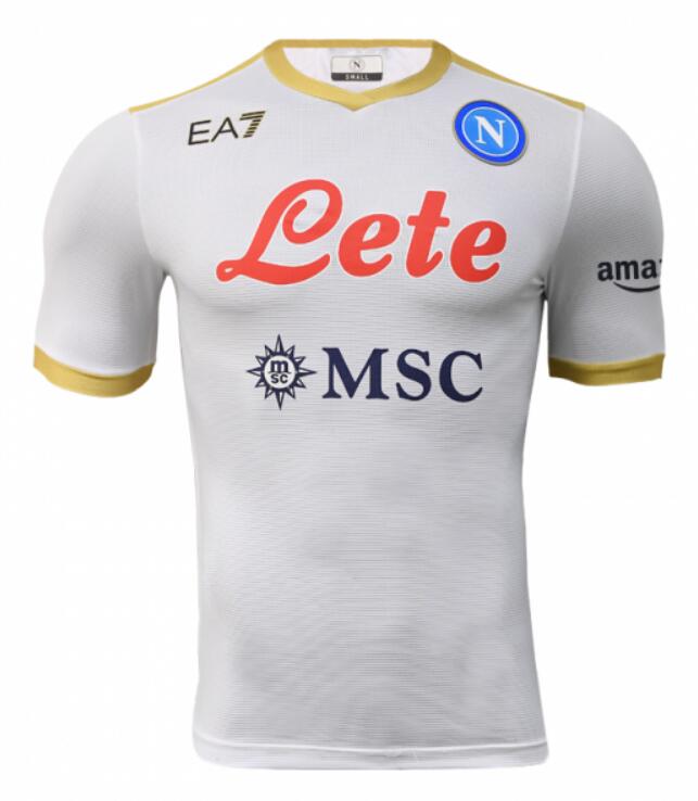Napoli 2021/22 Away Shirt Soccer Jersey