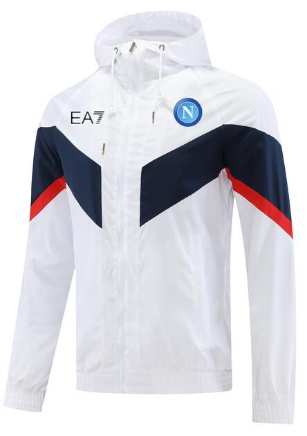 Napoli 2022/23 White Windbreaker Jacket