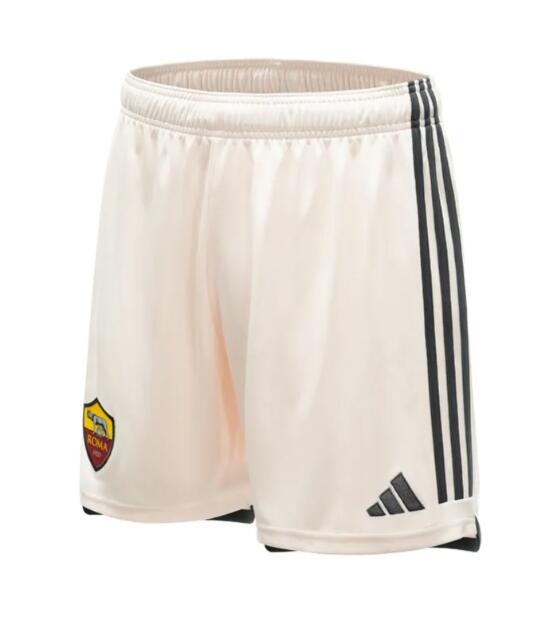 Roma 2023/24 Away Soccer Shorts