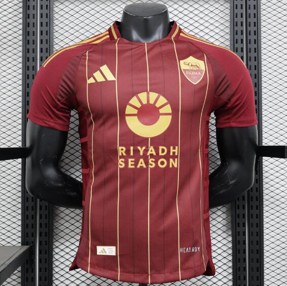 AS Roma 2024/25 Home Match Version Shirt Soccer Jersey