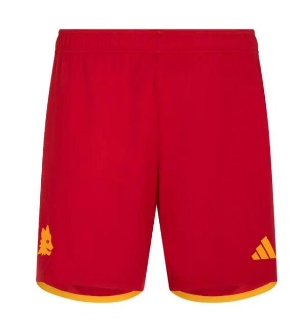 Roma 2023/24 Home Soccer Shorts