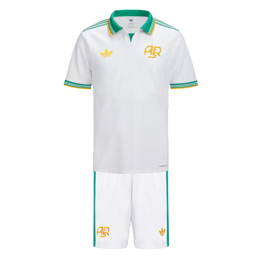 AS Roma 2025/26 Third Kids Soccer Kits Shirt And Shorts