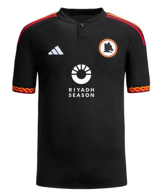 AS Roma 2023/24 Third Shirt Soccer Jersey New Sponsor