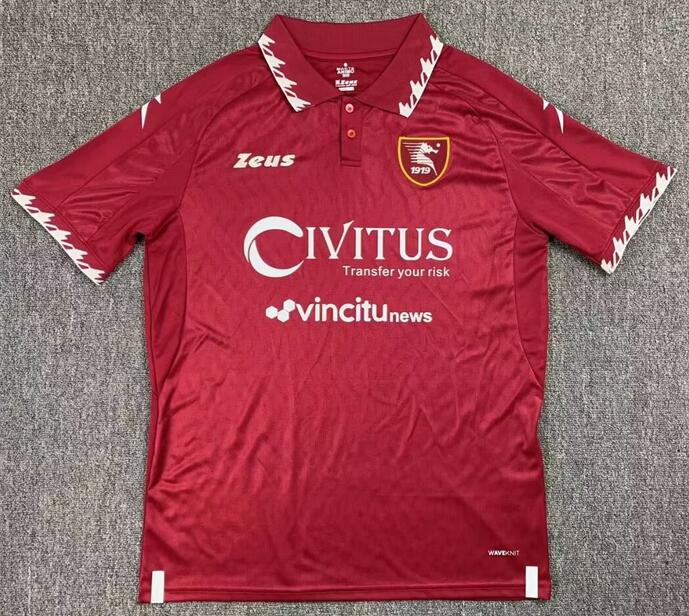 Salernitana 2023/24 Home Shirt Soccer Jersey