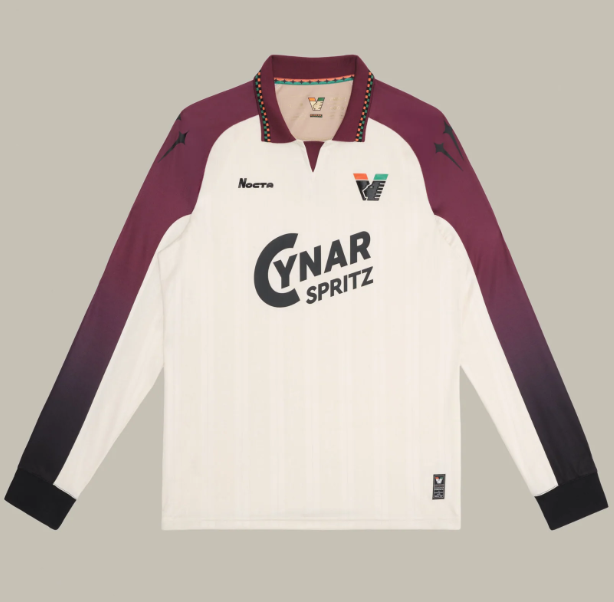 Venezia 2025/26 Away Long Sleeved Match Version Shirt Soccer Jersey