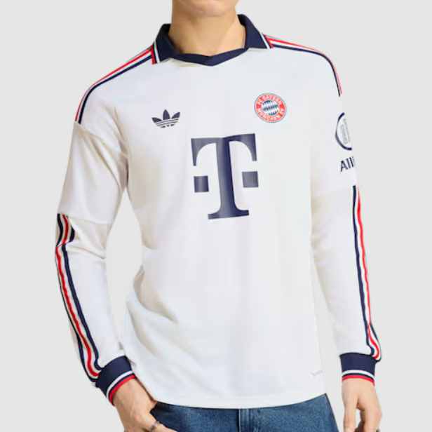 Bayern Munich 2026/27 Away Long Sleeved Shirt Soccer Jersey