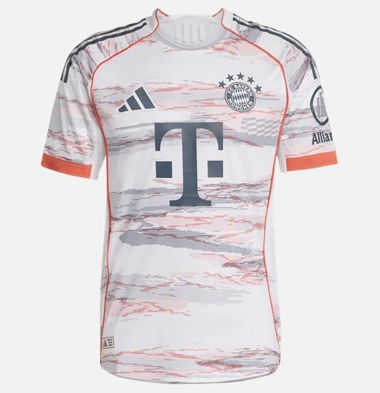 Bayern Munich 2025/26 Away Match Version Shirt Soccer Jersey