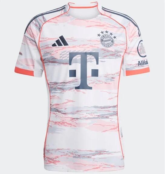 Bayern Munich 2025/26 Away Shirt Soccer Jersey