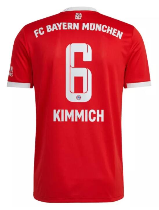 Bayern Munich 2022/23 Home 6 KIMMICH Shirt Soccer Jersey