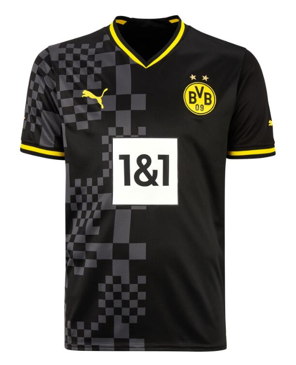 Borussia Dortmund 2022/23 Away Shirt Soccer Jersey