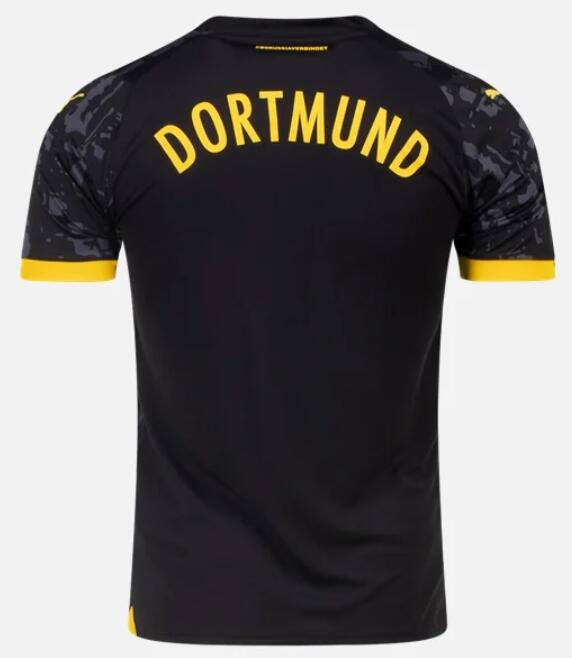 Borussia Dortmund 2023/24 Away Shirt Soccer Jersey