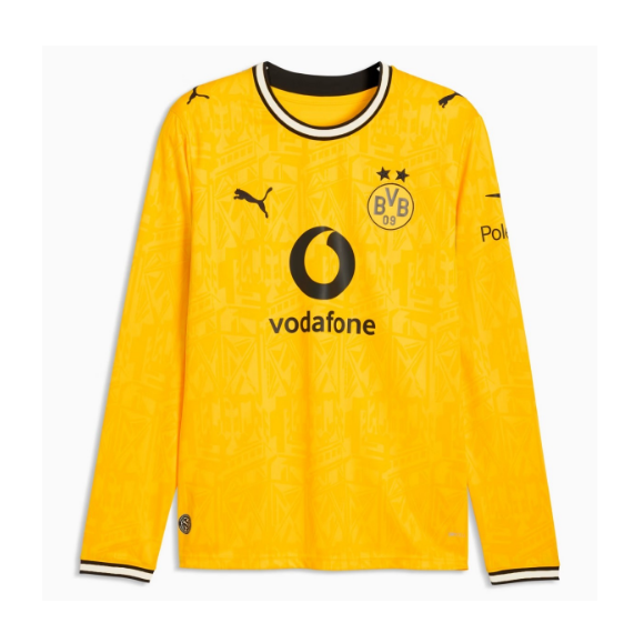 Borussia Dortmund 2026/27 Home Long Sleeved Shirt Soccer Jersey