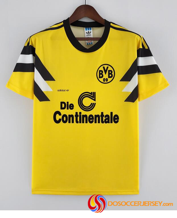 Dortmund 1989 Home Retro Shirt Soccer Jersey