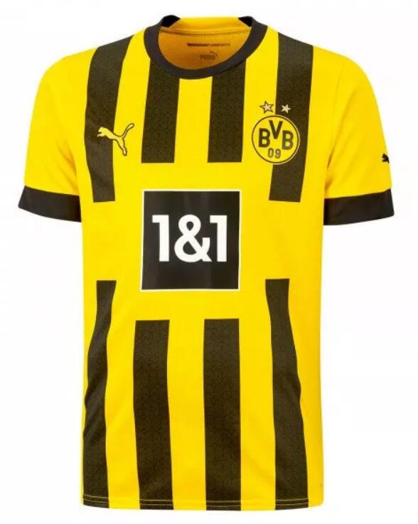 Borussia Dortmund 2022/23 Home Shirt Soccer Jersey