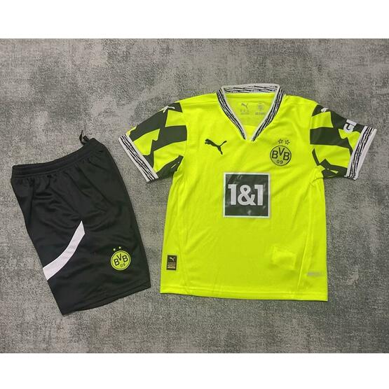 Borussia Dortmund 2024/25 Special Kids Soccer Kit Children Shirt + Shorts