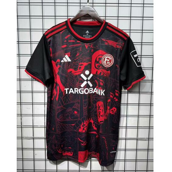 Fortuna Düsseldorf 2025/26 Special Black Shirt Soccer Jersey