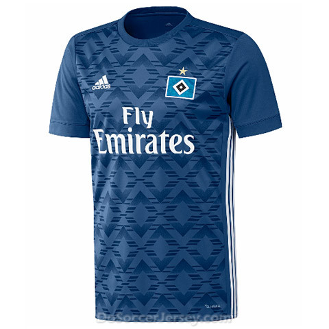 HSV Hamburg 2017/18 Away Shirt Soccer Jersey